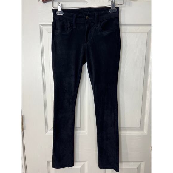 Joe's Jeans Flawless The ICON Mid Rise Skinny Soft Black Jean size 24 - Picture 1 of 9